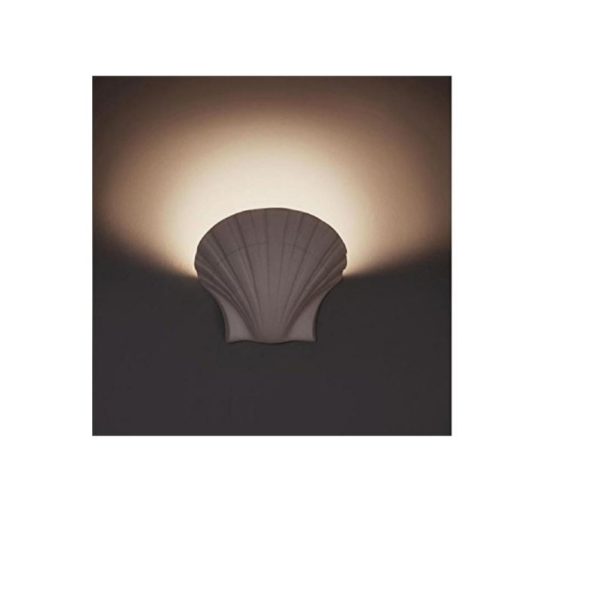 APPLIQUE-DA-PARETE-A-CONCHIGLIA-IN-GESSO
