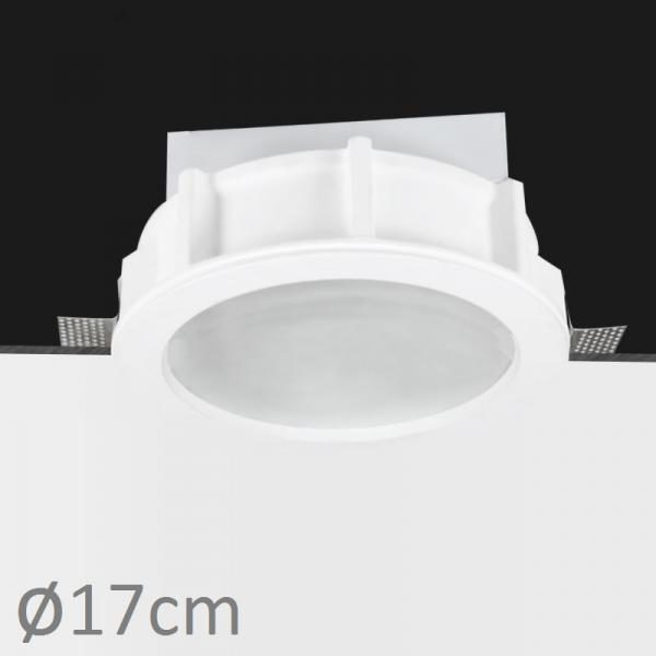 PORTA-FARETTO-DA-INCASSO-IN-GESSO-A-SCOMPARSA-ROTONDO-CON-VETRO-C125-PER-FARETTI-182435979913